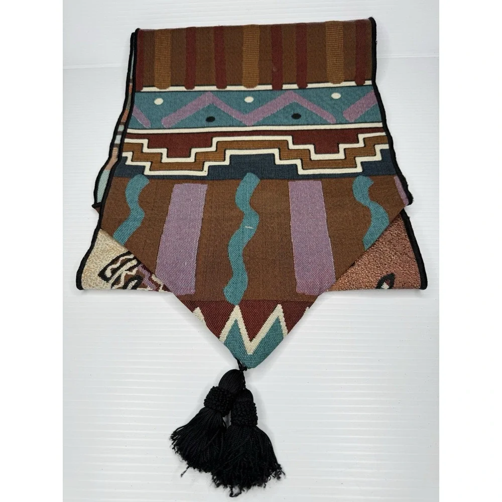 Southwest‎ Kokopelli Tapestry Native American Runner Hanging Tassel 70